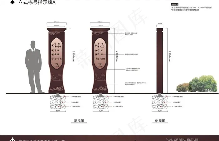 房产导视VI图片cdr矢量模版下载