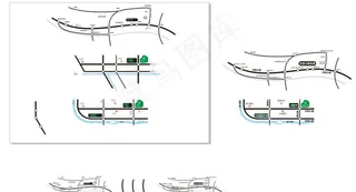 房地产区位图设计图片