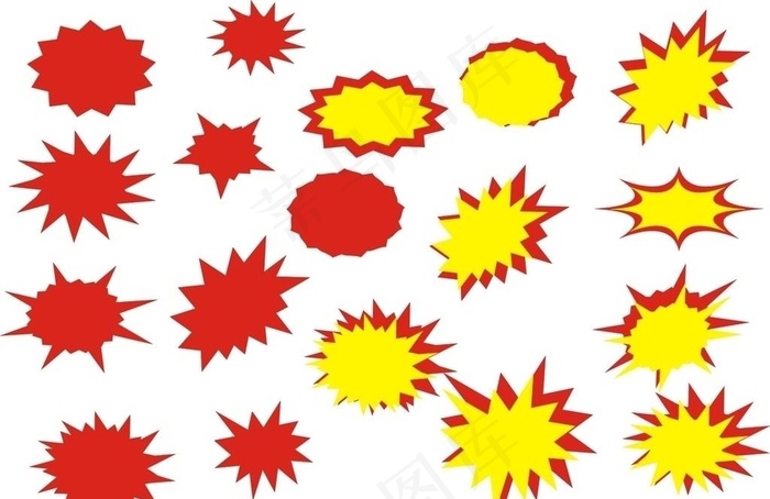 爆炸图图片cdr矢量模版下载
