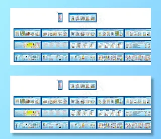 安全漫画围挡图片