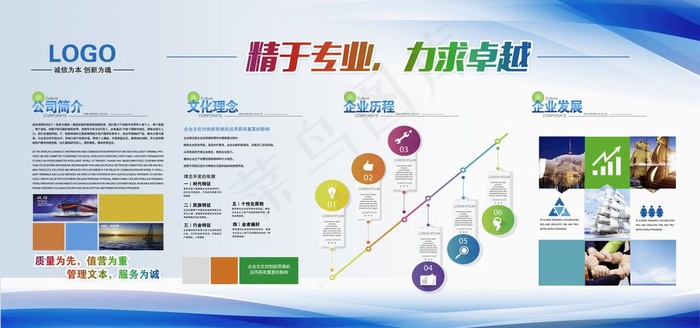 企业简介图片(6000X3000(DPI:150))psd模版下载