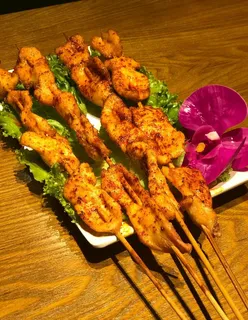 炸里脊肉串图片 炸里脊肉串图片
