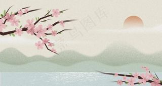 传统山水水墨画图片