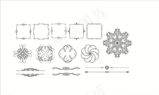 花纹 花边图片