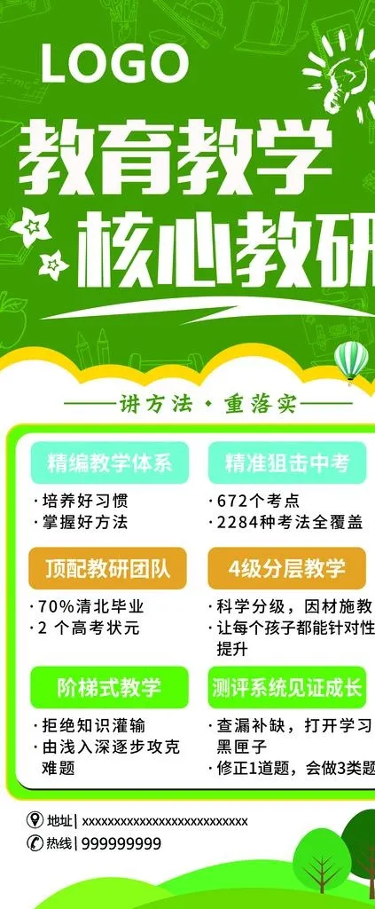 教育展架图片(4724X10630(DPI:150))psd模版下载