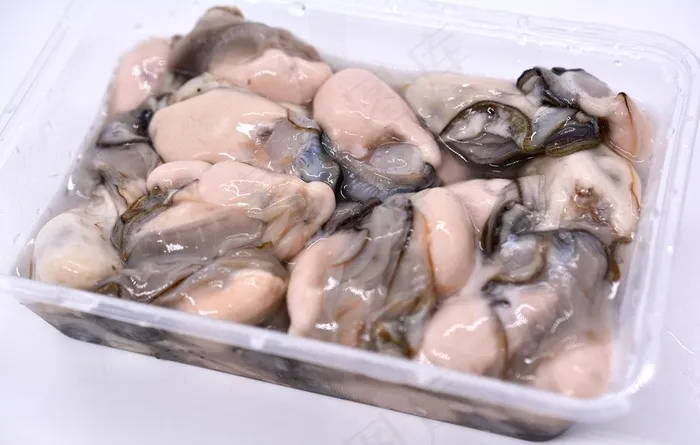 盒装生蚝肉图片