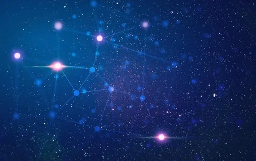 科技大数据信息宇宙星空背景图片