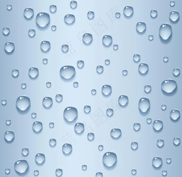 水珠素材图片ai矢量模版下载