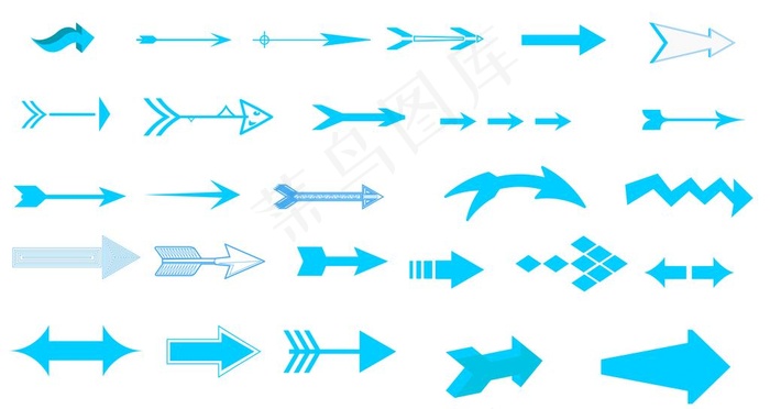 箭头素材图片