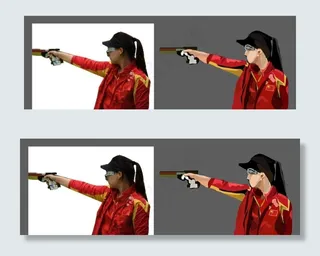 张梦雪奥运射击冠军图片