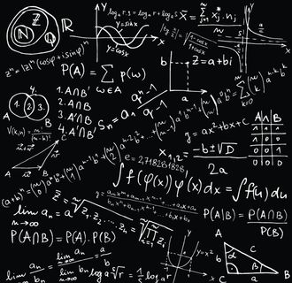 数学符号运算背景图片