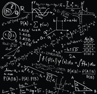 数学符号运算背景图片