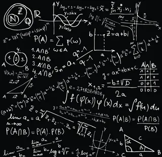 数学符号运算背景图片