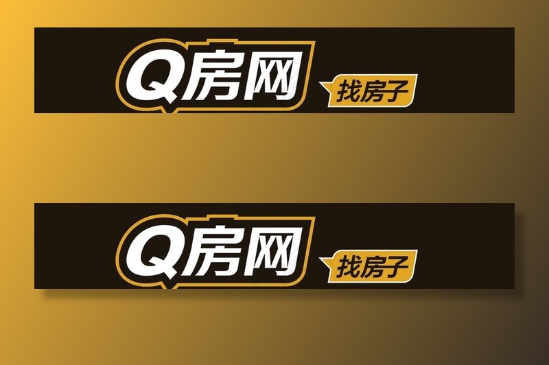 Q房网LOGO图片ai矢量模版下载