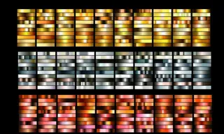 金属渐变色卡图片