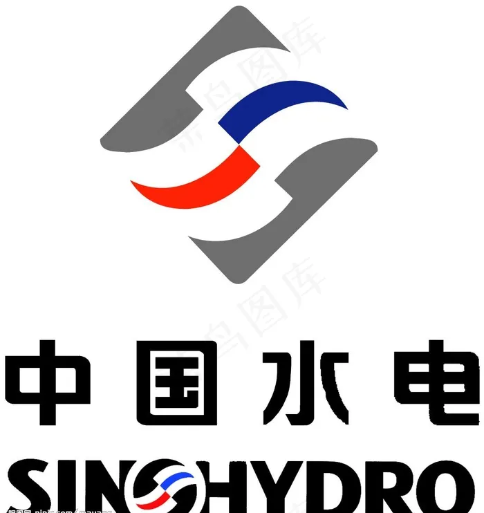 中国水利水电 logo图片cdr矢量模版下载