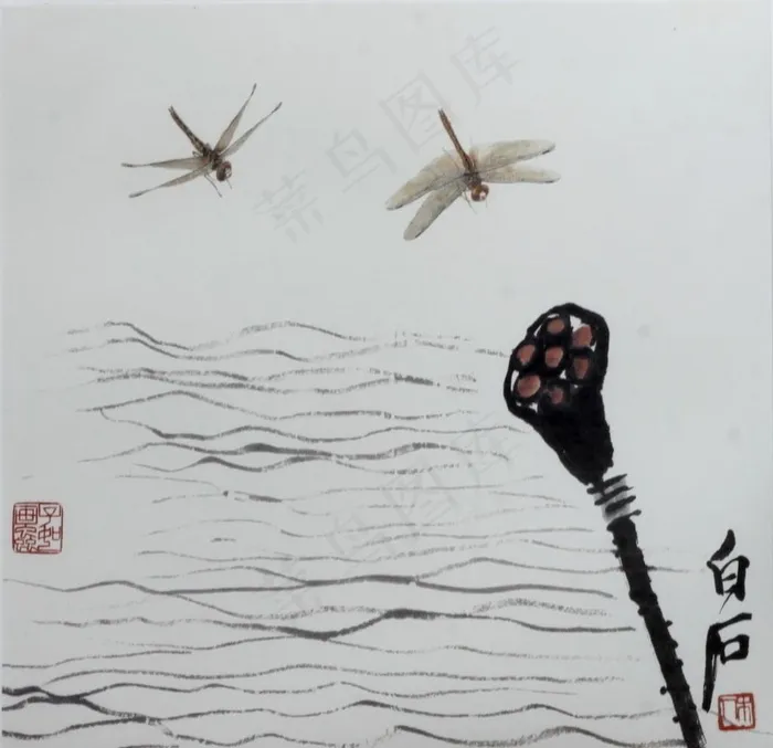 齐白石画图片