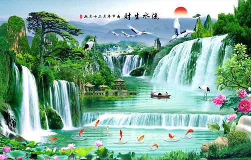 流水生财图片 流水生财图片