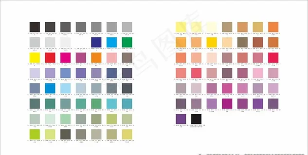 色值表图片