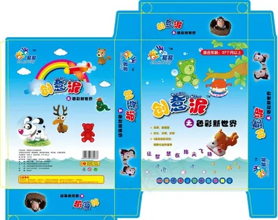 橡皮泥包装图片