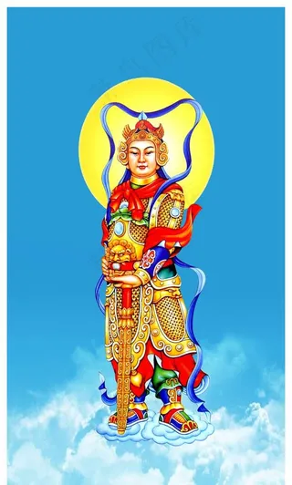 韦驮菩萨图片