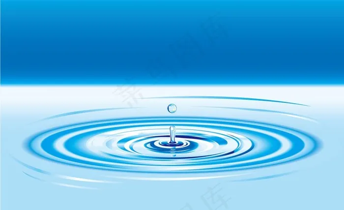 水波纹图片eps,ai矢量模版下载