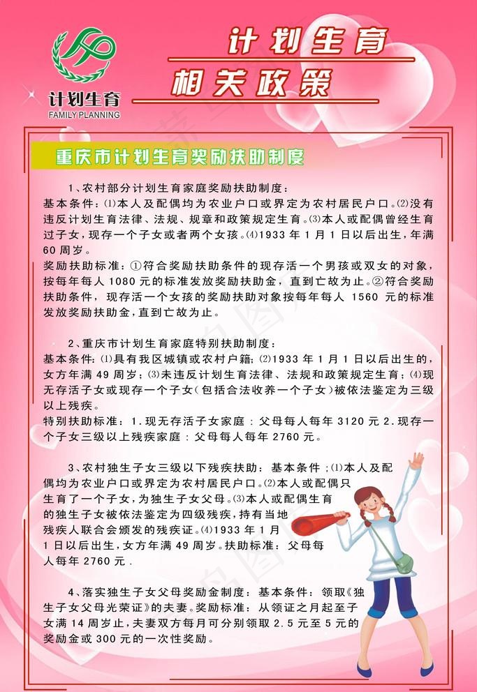 计划生育生殖健康图片psd模版下载