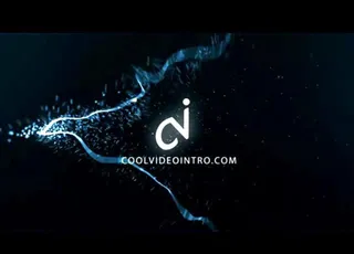 飞舞光束引出logoAE模板图片