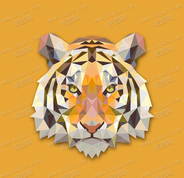 矢量老虎图片