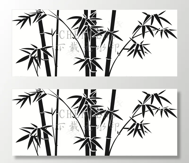 竹子矢量图片eps,ai矢量模版下载