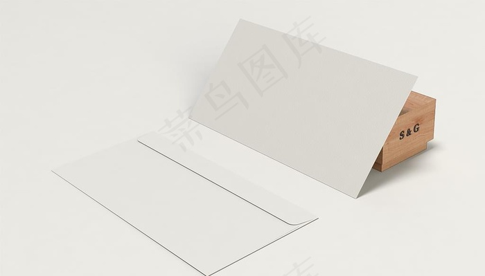 信纸信封样机图片(1181X709(DPI:300))psd模版下载