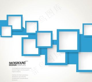 矢量相框摆放板式设计背景素材图片