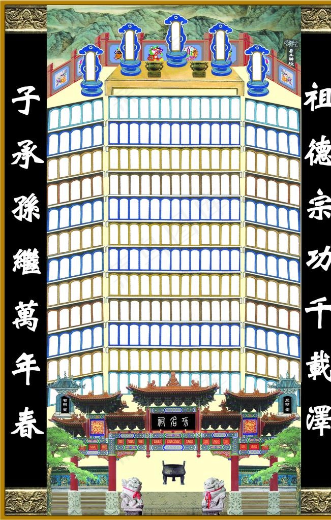 家谱云图图片
