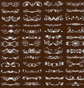 欧式花纹线条图片