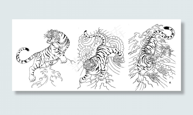 猛虎图片
