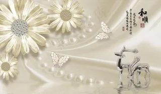 和顺背景墙图片