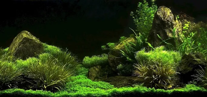 鱼缸造景艺术 高清实景拍菜鸟图库片 鱼缸造景艺术 高清实景拍菜鸟图库片