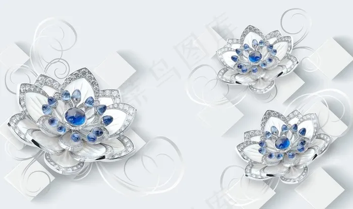 珍珠背景墙图片(9071X5669(DPI:72))psd模版下载