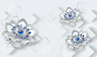 珍珠背景墙图片