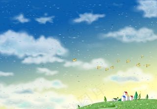 卡通梦幻场景图片