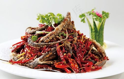 手撕盘龙鳝图片