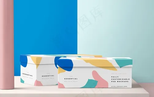 包装样机 样机 贴图图片