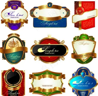 徽章LOGO标志图文标志创意徽图片