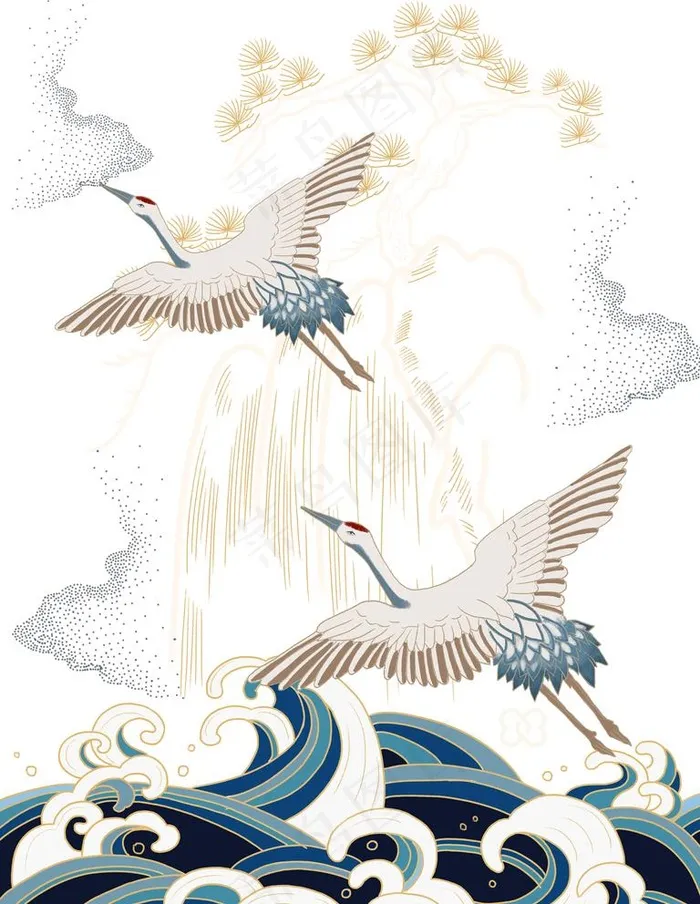 国潮图片psd模版下载