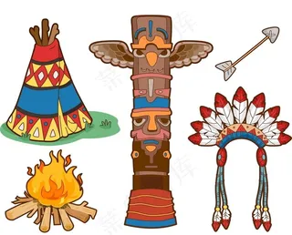 卡通部落用品图片