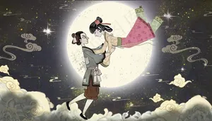 七夕插画图片