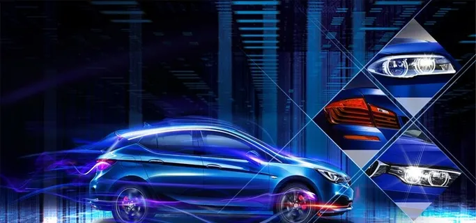 炫酷汽车海报图片