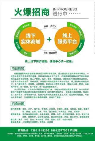 农贸市场招商宣传单海报广告图片