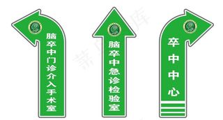 医院地贴 导航地贴 急救通道图片