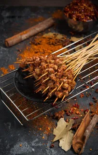 羊肉串图片